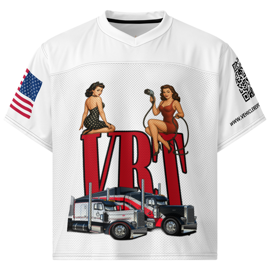 Boxy football jersey VRT Gals