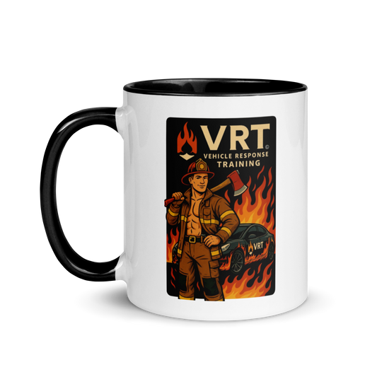 Mug with Color Inside Fireman